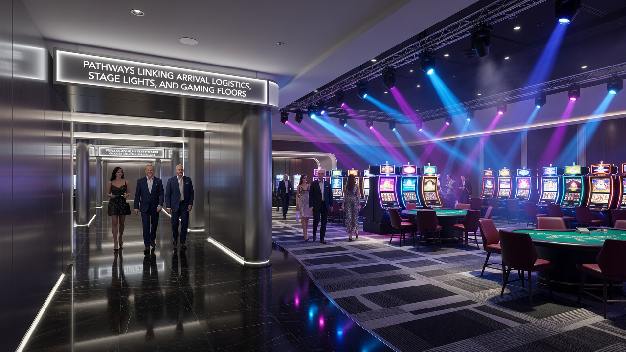 Zusammenspiel von Beleuchtung und Spielflächen in Casino-Umgebungen