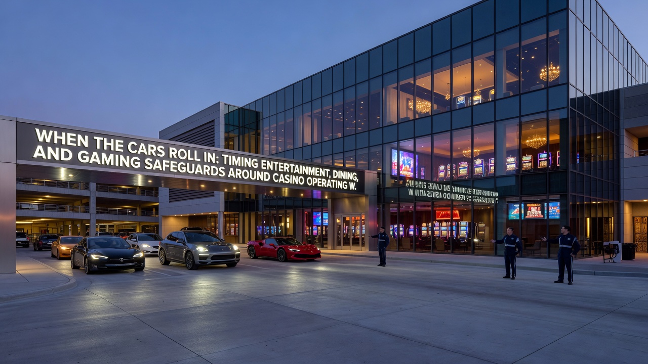 Synchronisierte Abläufe in einer Casino-Gastronomie während der Hauptbetriebszeiten